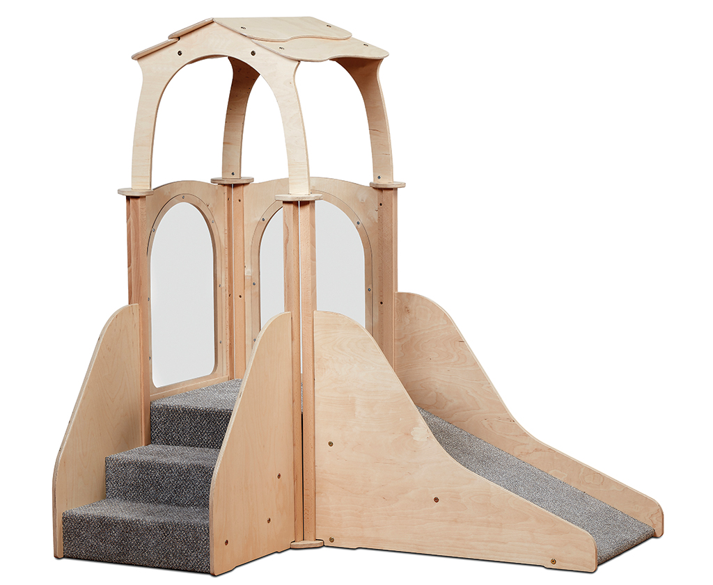 Spielturm, Kletterturm, Holzspielhaus, Rutsche, Treppe, Kinderspielhaus, Spielturm, Treppe, Rutsche, Holzspielgerät