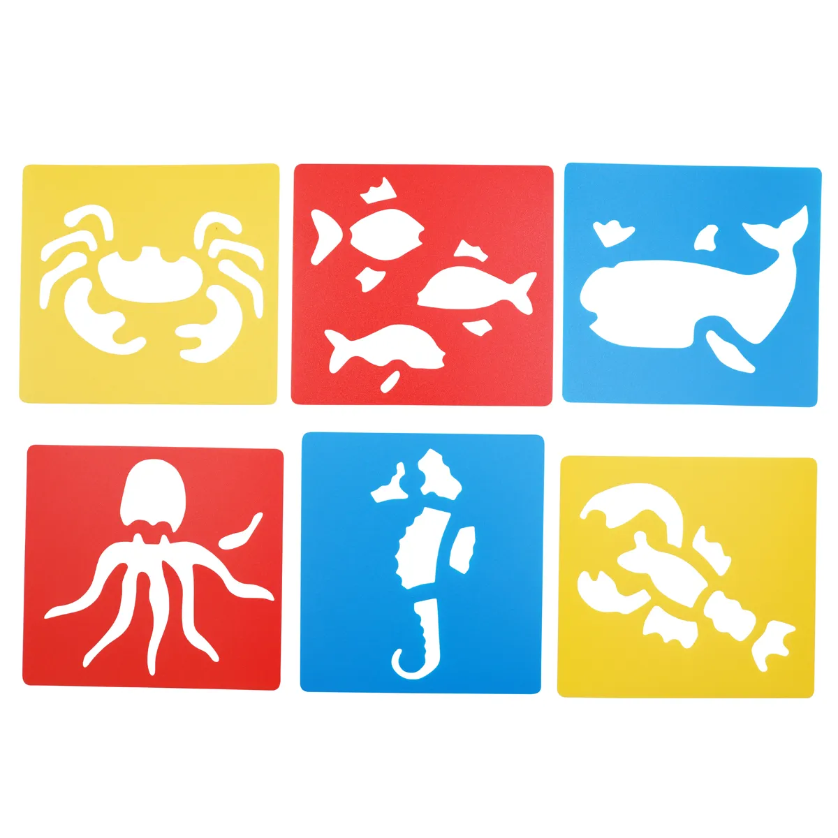 Meeresbewohner, Krebs, Fisch, Tintenfisch, Unterwasserwelt, Meeresfrüchte, Meerestiere, Unterwasser, Meeresleben, Silhouetten