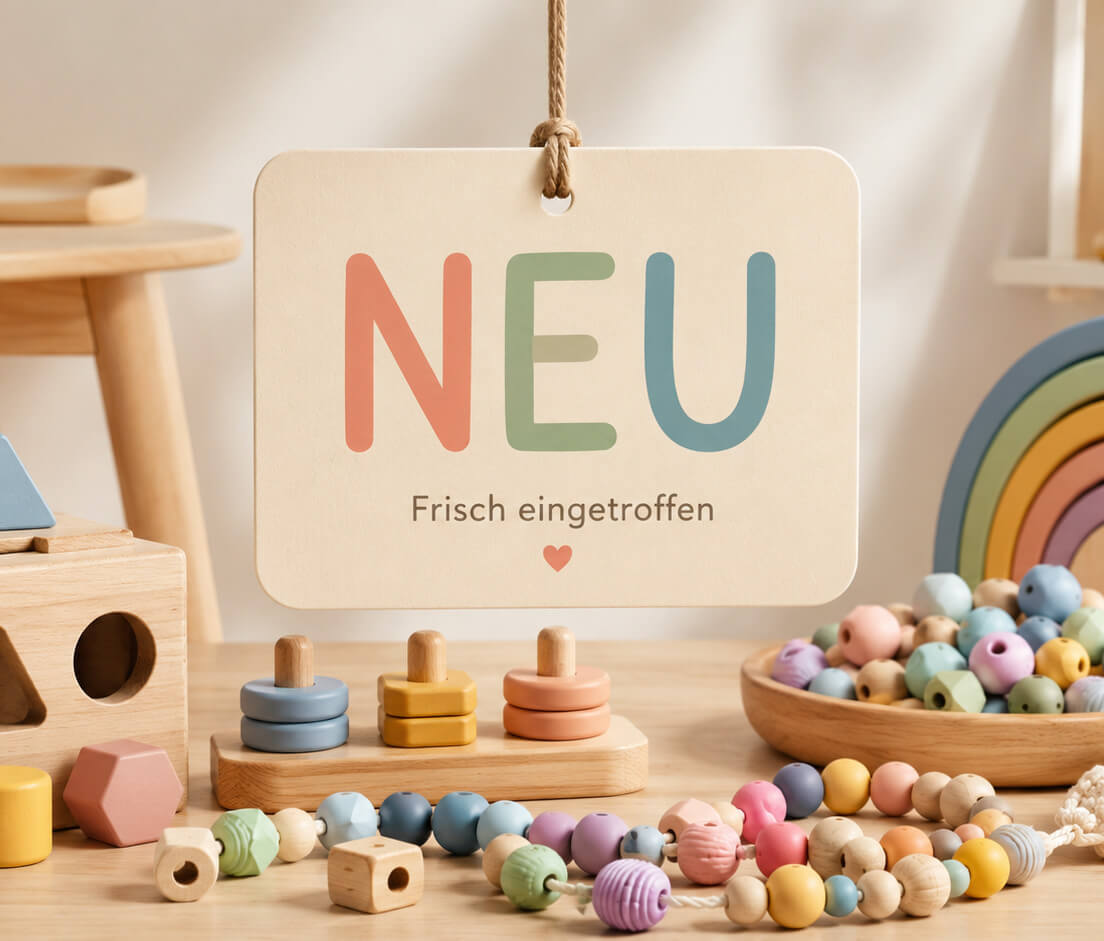babyspielzeug, Holzperlen, bunt, Kettenanhänger, Nischen-Dekoration