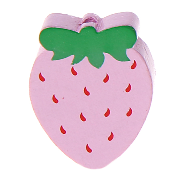 Strawberry motif bead pink 542 in stock 
