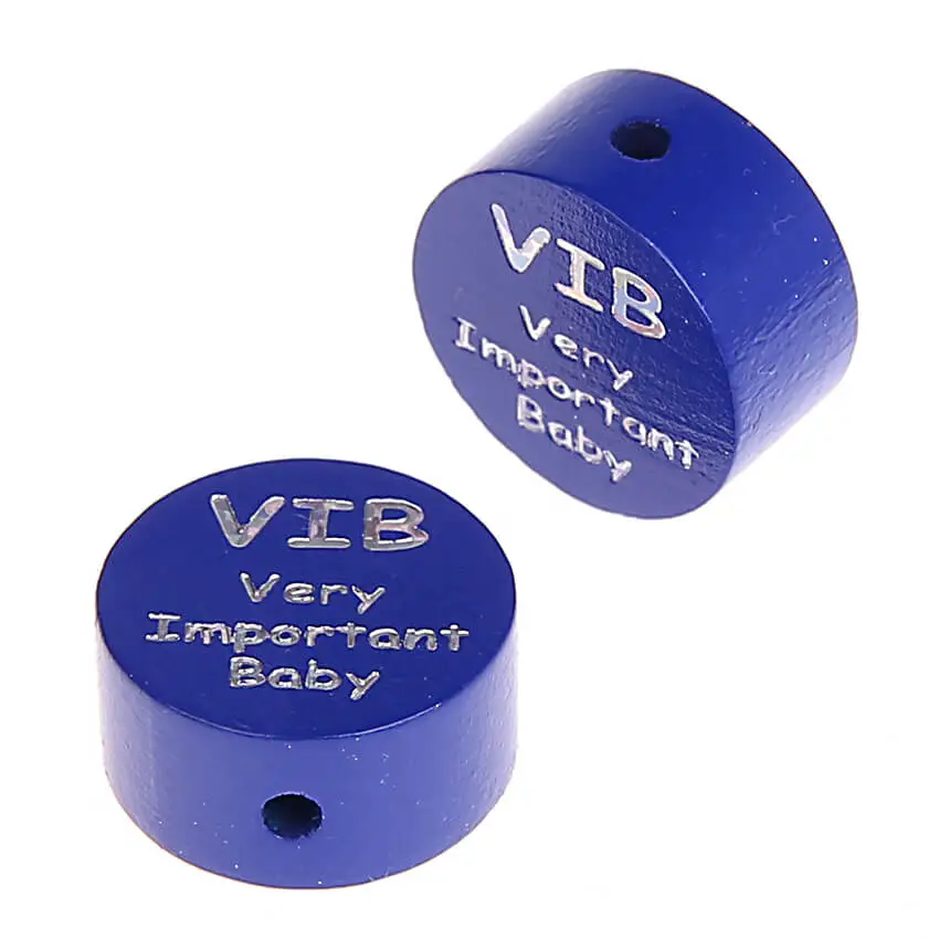 Motif bead disc VIB Very Important Baby dark blue 2645 in stock 