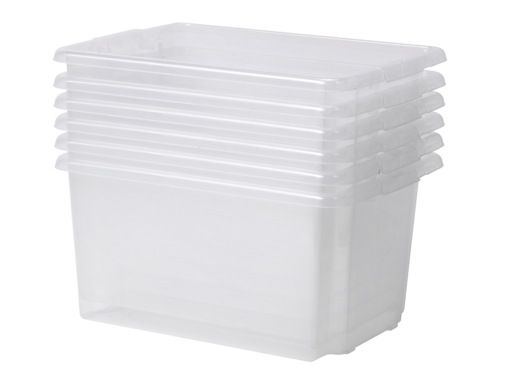 Aufbewahrungsbox, Aufbewahrung, Kunststoffbox, Stackbare Box, transparent, Aufbewahrung, Aufbewahrungsbox, Kunststoffbox, Stackbare Boxen, Transparent