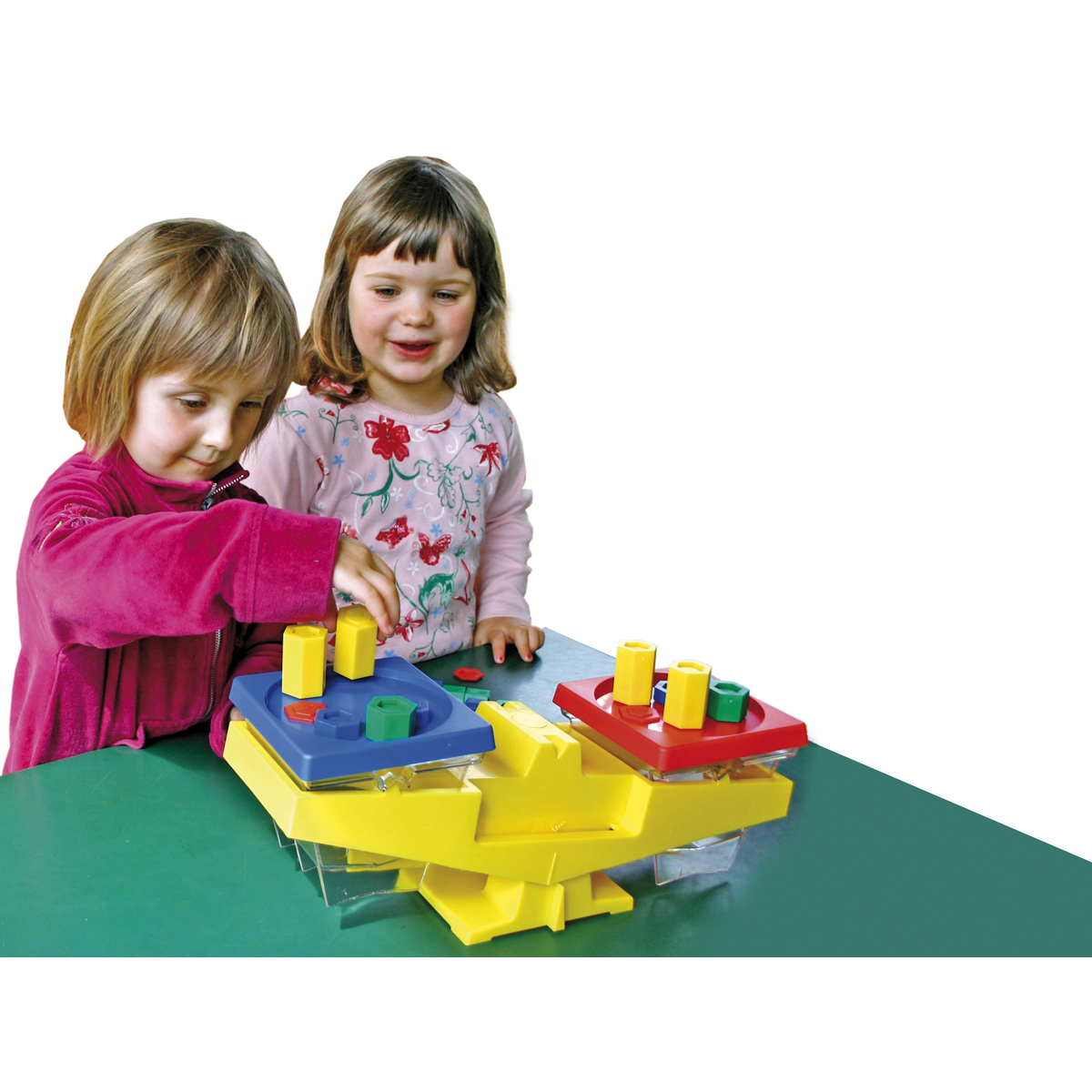 Kinderspielzeug, Bausteine, Farbenmix, pädagogisch, Kauftisch, Kinderspielzeug, Formen-Set, Bunt, Baukasten, Kachelspiel