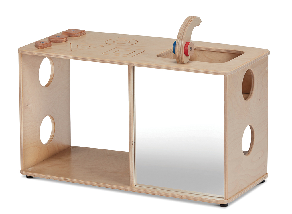 Holzspielzeug, Küche, Spielküche, Spiegel, Lernspielzeug, Holzspielzeug, Kinderwerkbank, Holzwerkbank, Spieltisch, Spielewerkbank