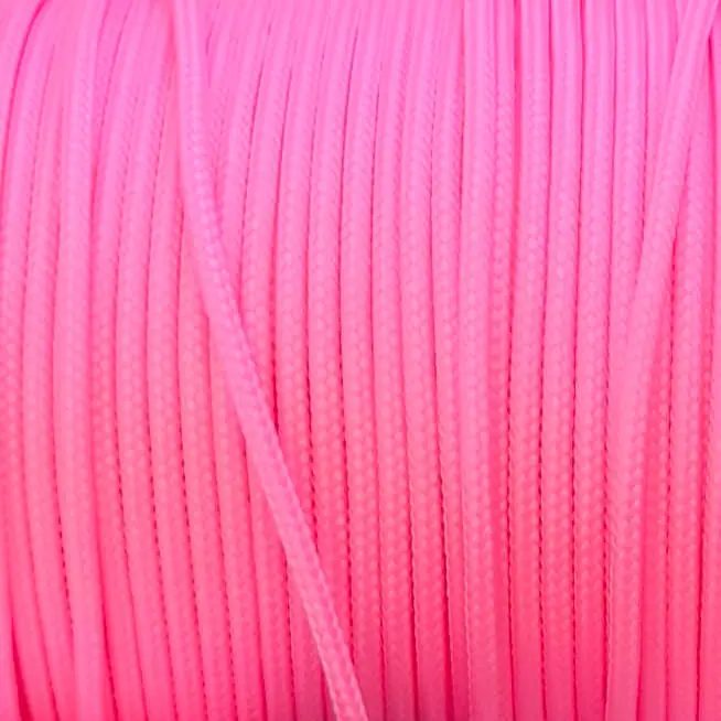 Paracord Kordel Ø 2mm • 1 Meter pink 0 auf Lager