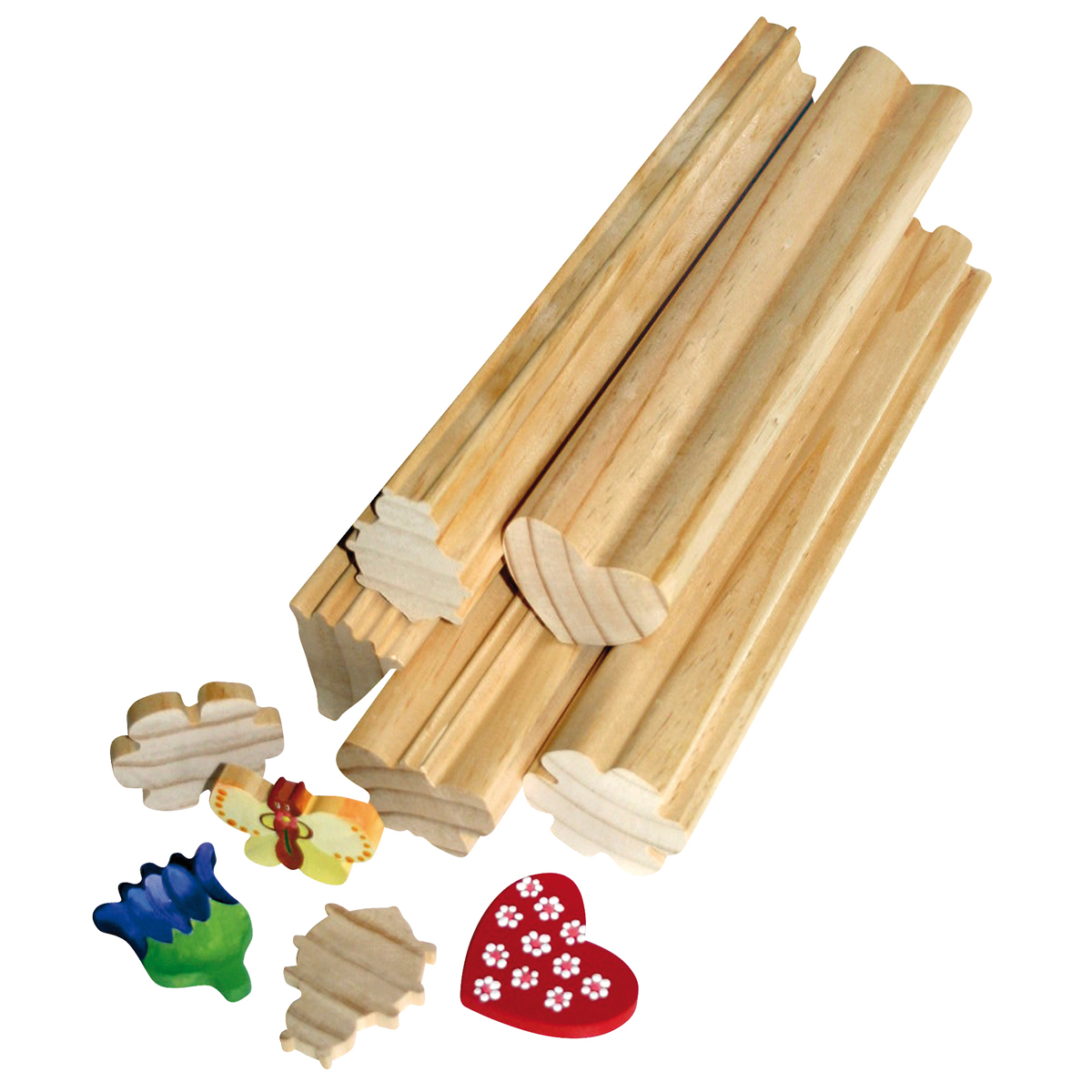 Profilholz Muttertag 5er Set