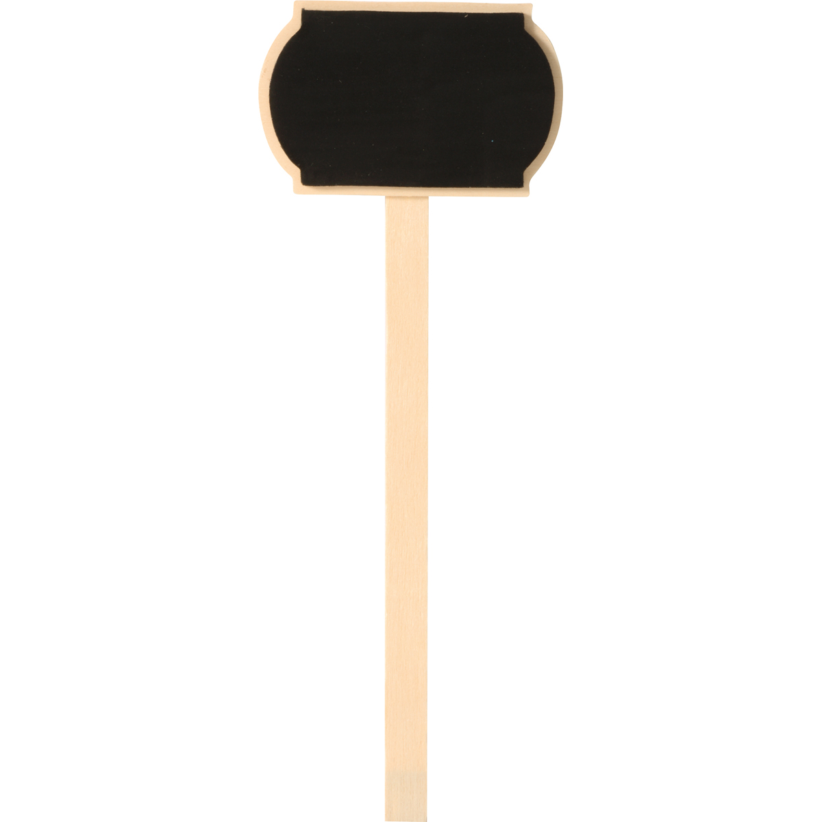 Schilderrahmen-Kontakt, Kreidetafel, Holzstiel, Schwarzboard, Mini-Tafel