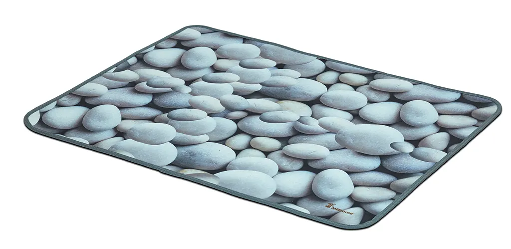 Steinboden, Pebble-Muster, Mikrofasermatte, Steine, Glanzlos, Steinmöbel, Stein, Flusskiesel, Pebble, Kieselsteine, Matte, Steine, Glatte, Unterlage, Kiesel, Steinchen, Pebble, Steinboden, Bodenkissen, Pebbles