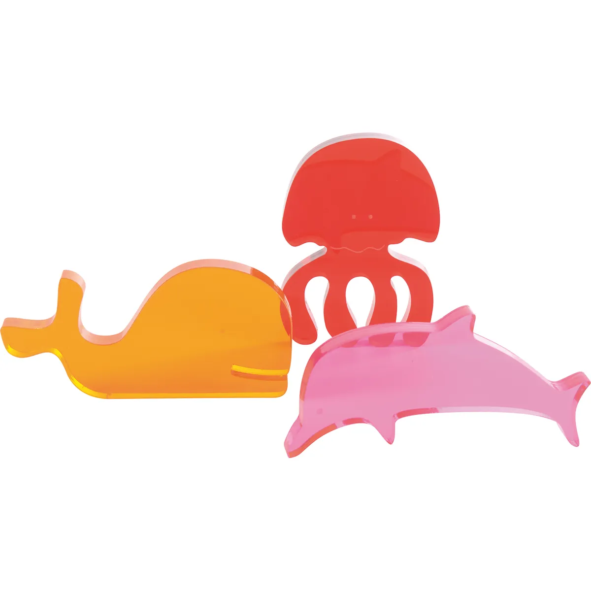 Kinderclip, Schwimm-Accessoire, Kunststoff, Meerestiere, Silikon, Kinderclip, Silikonform, Meerestiere, Abwaschbar, Transparent