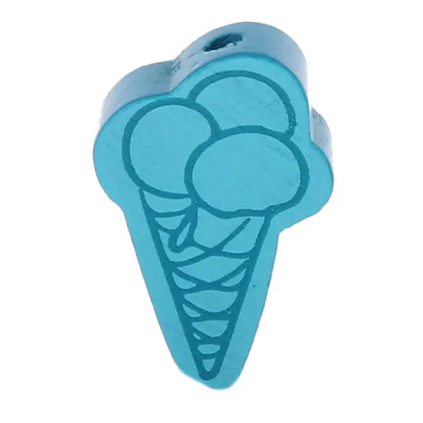 Ice motif bead light turquoise 453 in stock 