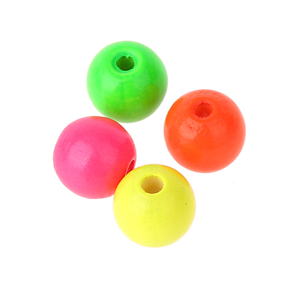 Neon beads 12mm - 25 pieces