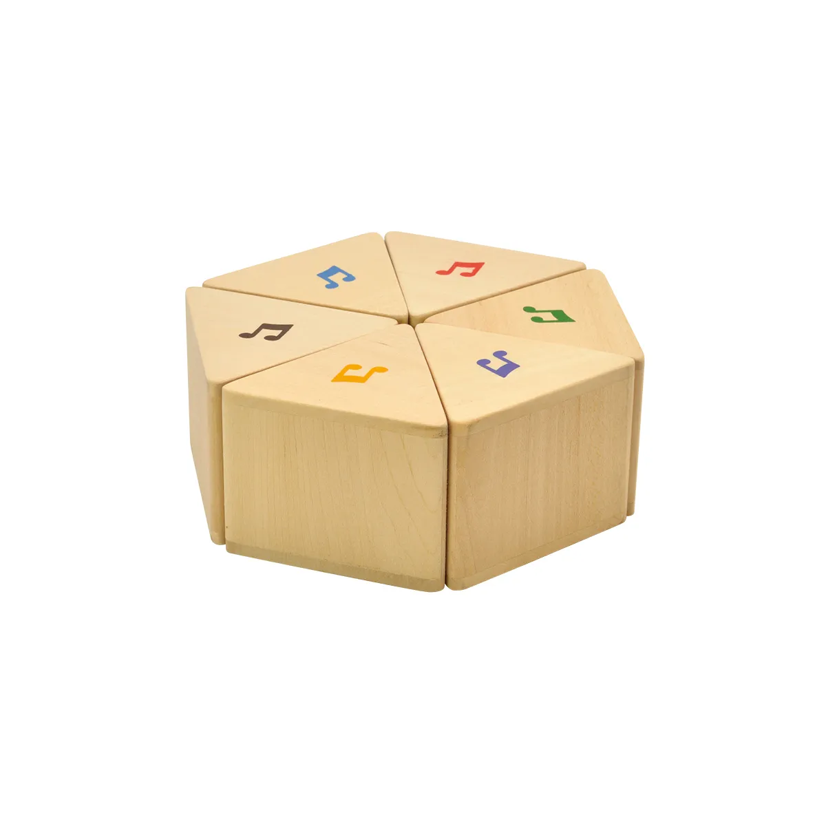 Holzwürfel, Musiktasten, Holzspielzeug, Puzzle, Kreatives Spielzeug, Holzpuzzle, Würfel, Musiknoten, Rätsel, Holzspielzeug