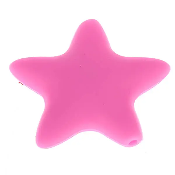 Silikonmotiv Stern baby pink 46 in stock 