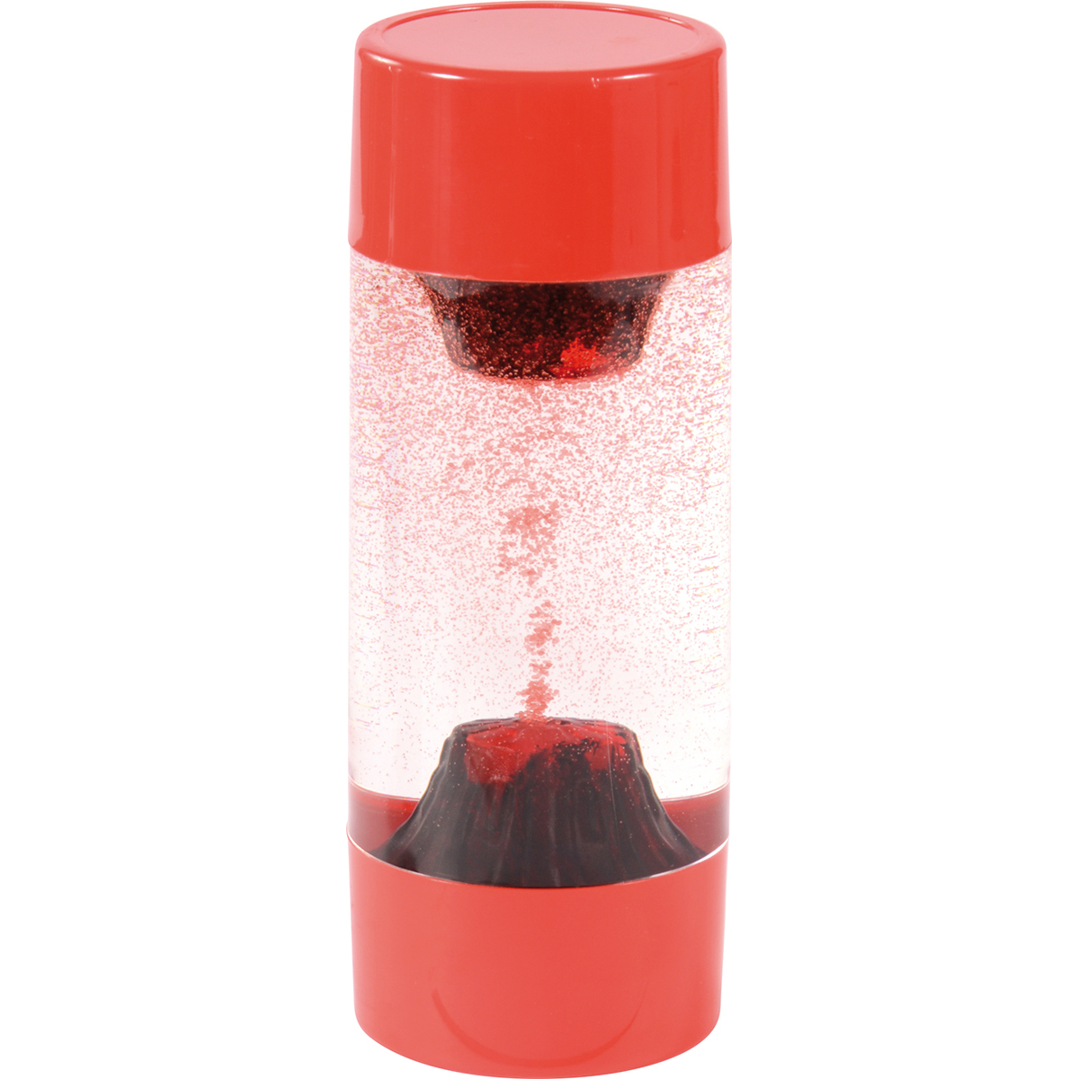 Erinnerungsglas, Sanduhr, Orangerot, Glitzer, Timer, Timer, Stundenglas, Sand, Rot, Leuchten