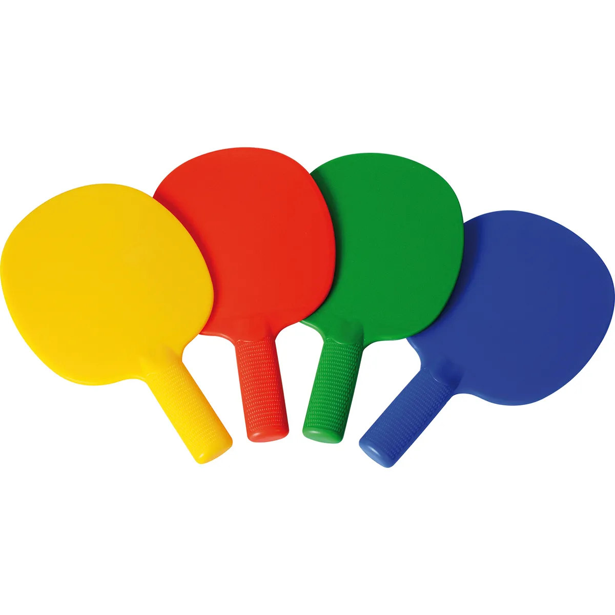 Tischtennis Schläger, Paddels, Tischtennis Set, Gelb Rot Grün Blau, Griffstruktur, Tischtennis-Schläger, Tischtennis-Paddles, Tischtennis-Set, Schläger-Set, rund handgriff