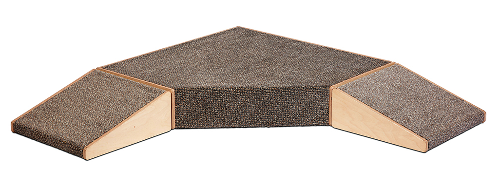 Katzenstufe, Katzenbaum, Teppich, Stufe, zusammenklappbare Treppe, Katzenspielbaum, Kletterrampe, ruggediert, Schrittstufe, Holzrahmen