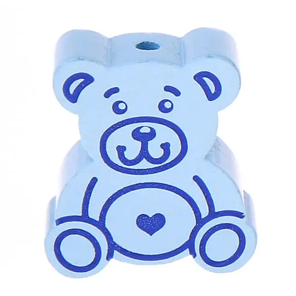 Motivperle Teddy babyblau 983 auf Lager