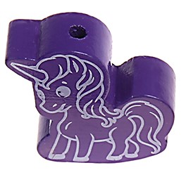 Motivperle Einhorn II lila 166 auf Lager