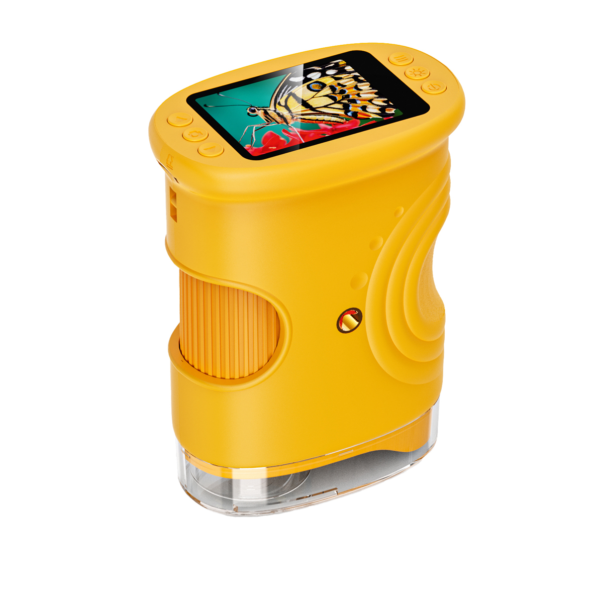 Kinderkamera, Gelb, Kompakt, Kinderkamera mit Display, Vorschulkamera