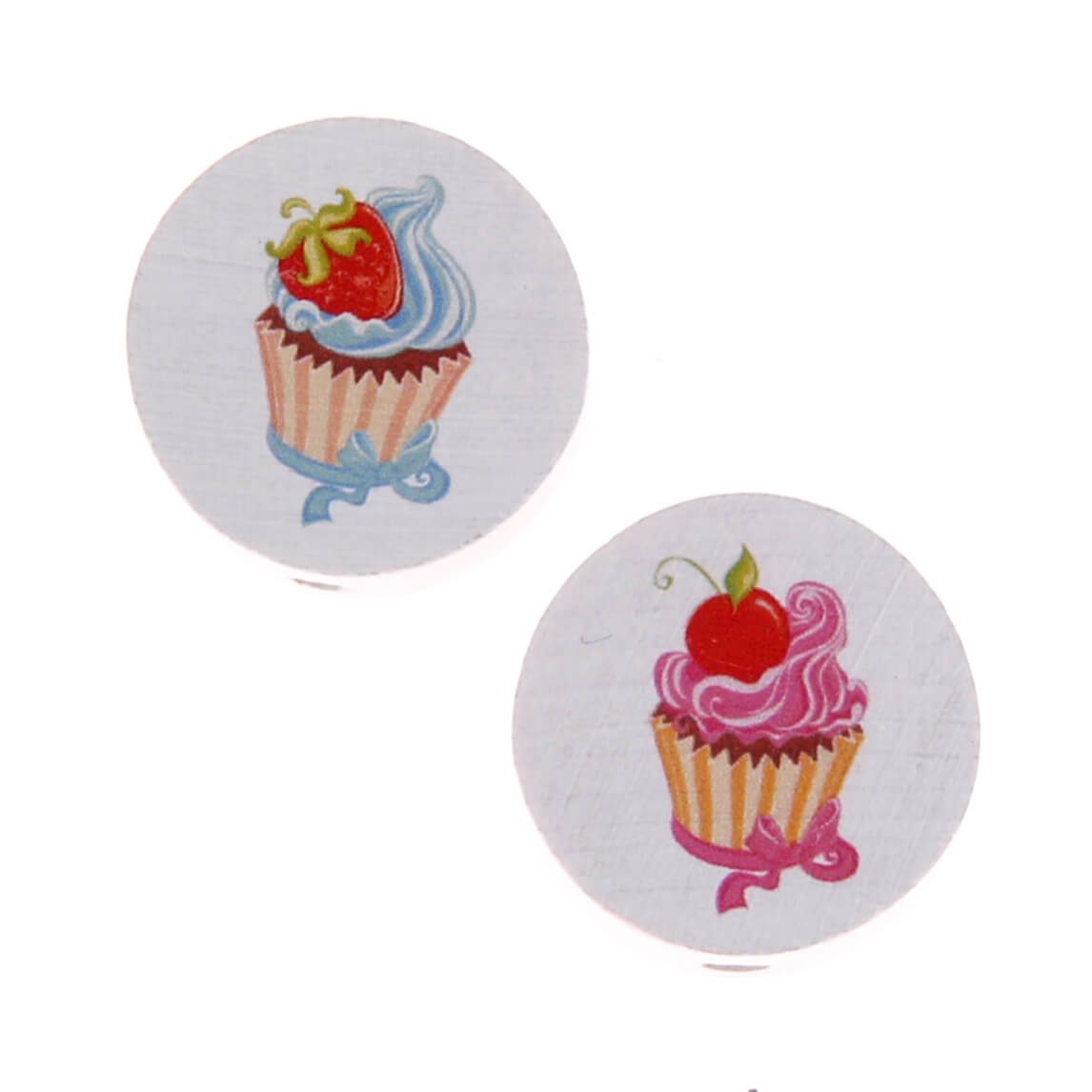 Motif bead disc cupcake