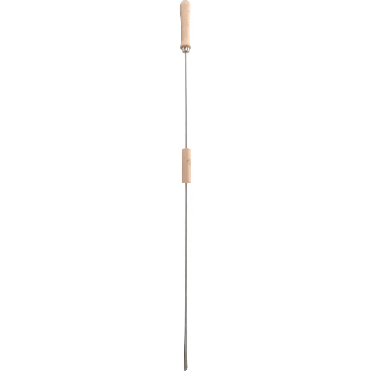 Grillspieß, Rostfrei, Holzgriff, Schaschlikspieß, Lange Stange, Grillspieß, Stäbchen, Kohlepfanne, Schaschlikspiess, Grillzubehör