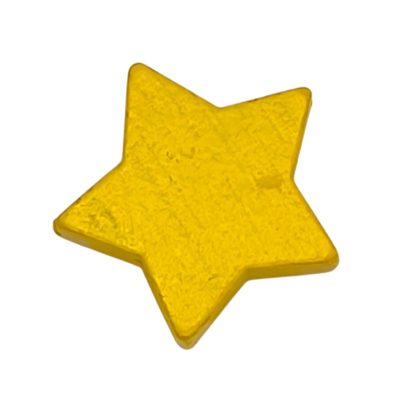 Motivperle Stern gelb 439 auf Lager