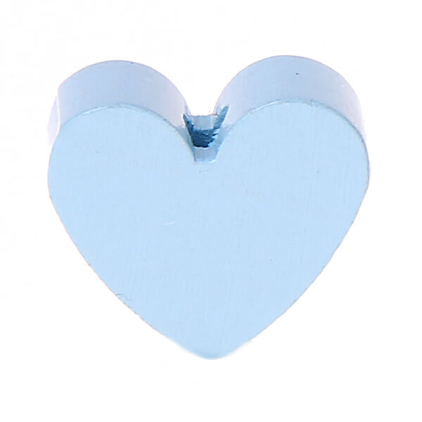 Heart motif bead (mini) baby blue 474 in stock 