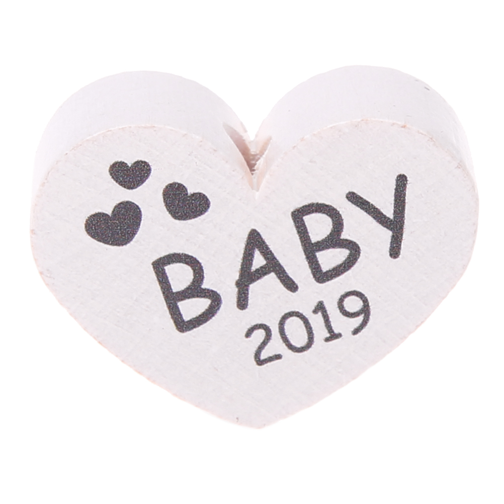 Motif bead heart baby 2019