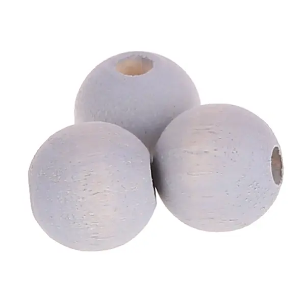 Watercolors Holzperlen 10mm • 50 Stück grey 102 auf Lager