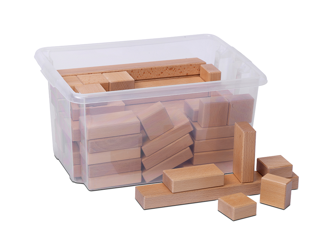 Holzbausteine, Bausteine, Kleine Holzwürfel, Sortierbox, Holzspielzeug, Holzbausteine, Holzklötze, Bausteine, Kübke Holz, Lernspielzeug