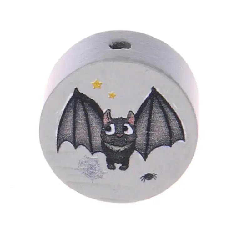 Motif bead disc bat light gray 34 in stock 