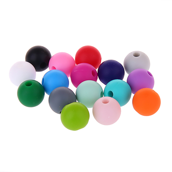 Silicone bead 9mm