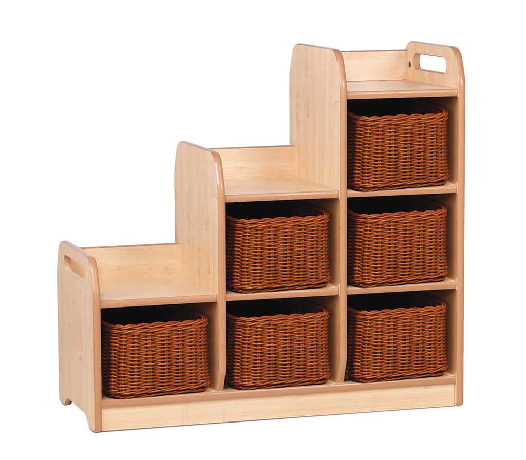 Holzregal, Aufbewahrung, Wandregal, Baskets, Korbenset, Holzregal, Aufbewahrung, Korb, Winkelregal, Kinderzimmer