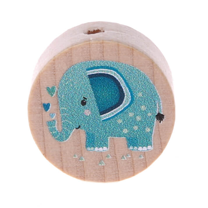 Motivperle Elefant (Scheibe) mint 50 auf Lager