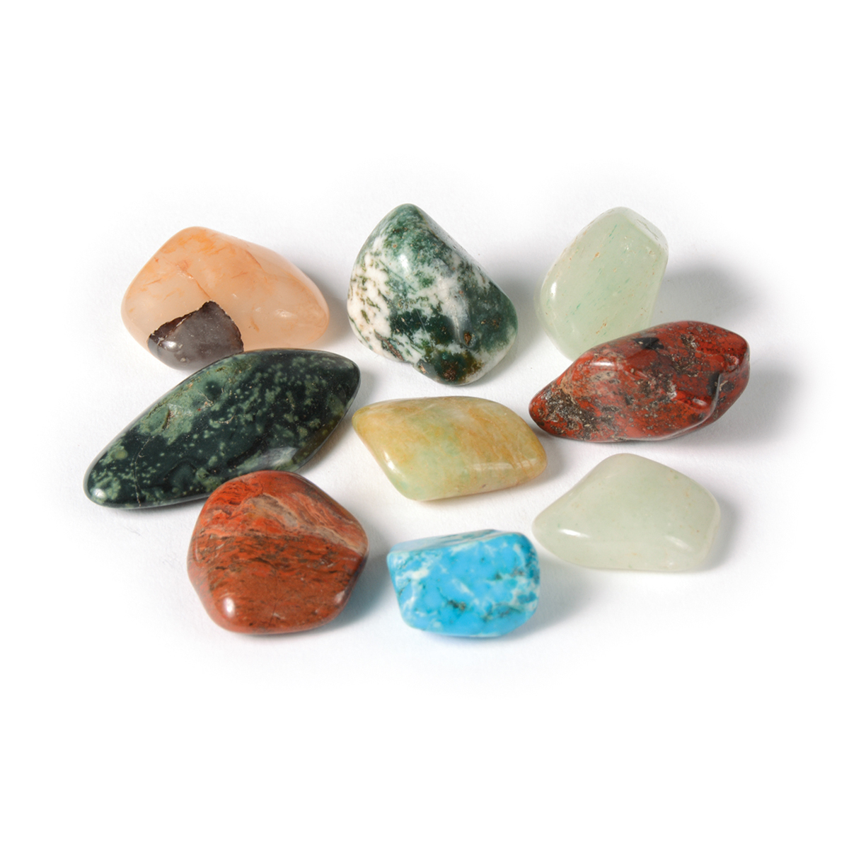 quarz, Mineralien, Stein, Poliert, Kristall, Steine, Halbedelstein, Unpolierter Stein, Mix aus Farben, Trommelstein