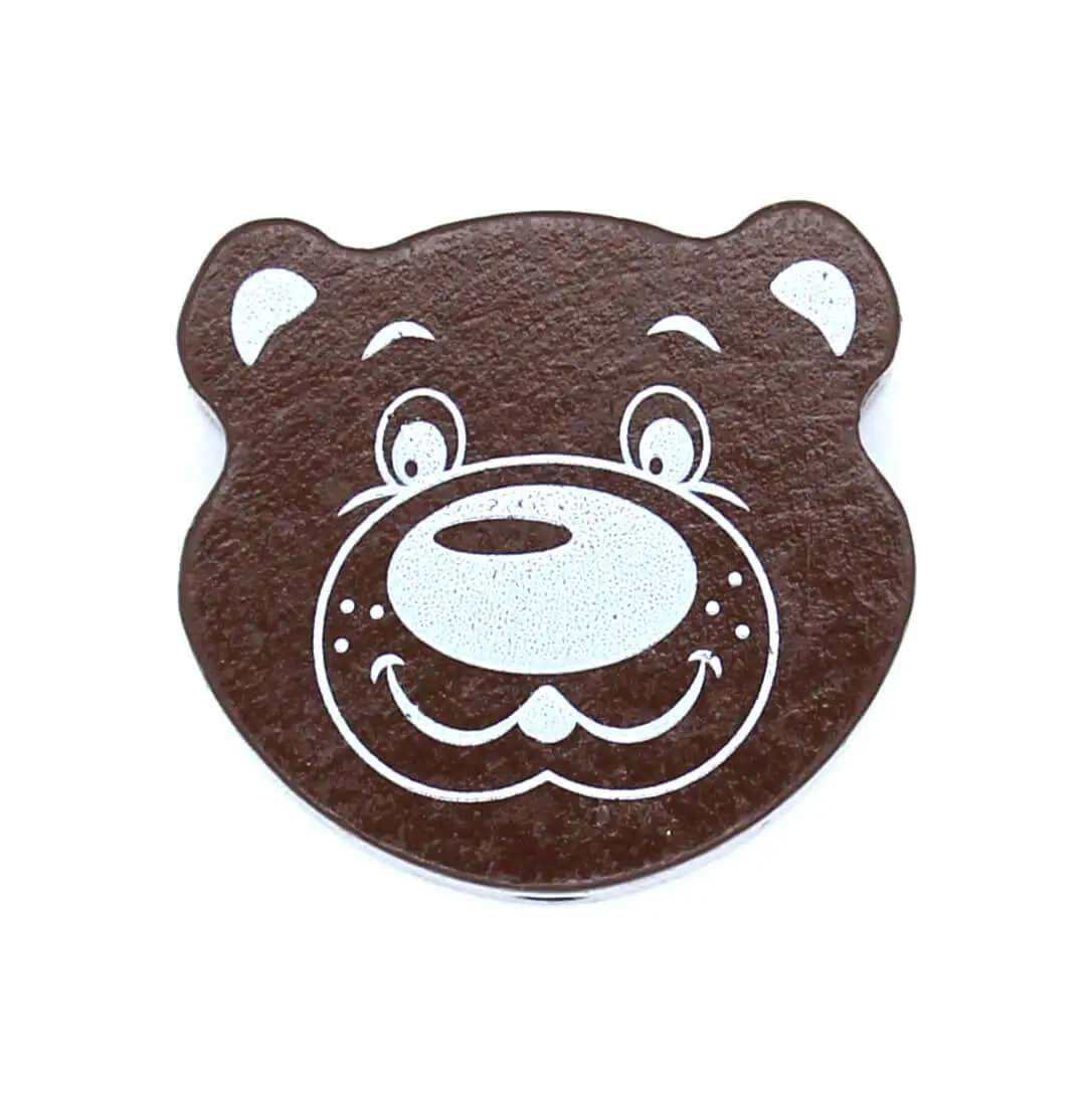 Motif bead bear brown 281 in stock 