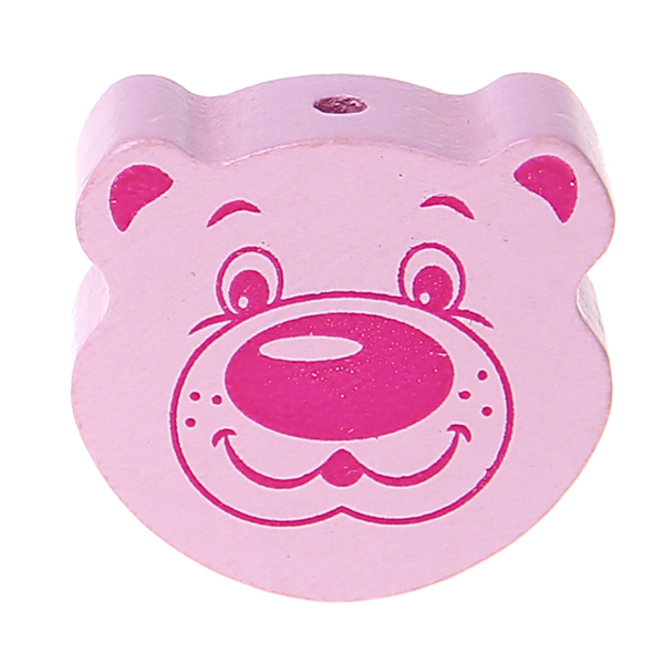 Motivperle Bärchen rosa 413 auf Lager