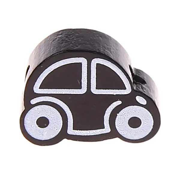 Mini car motif bead black 327 in stock 