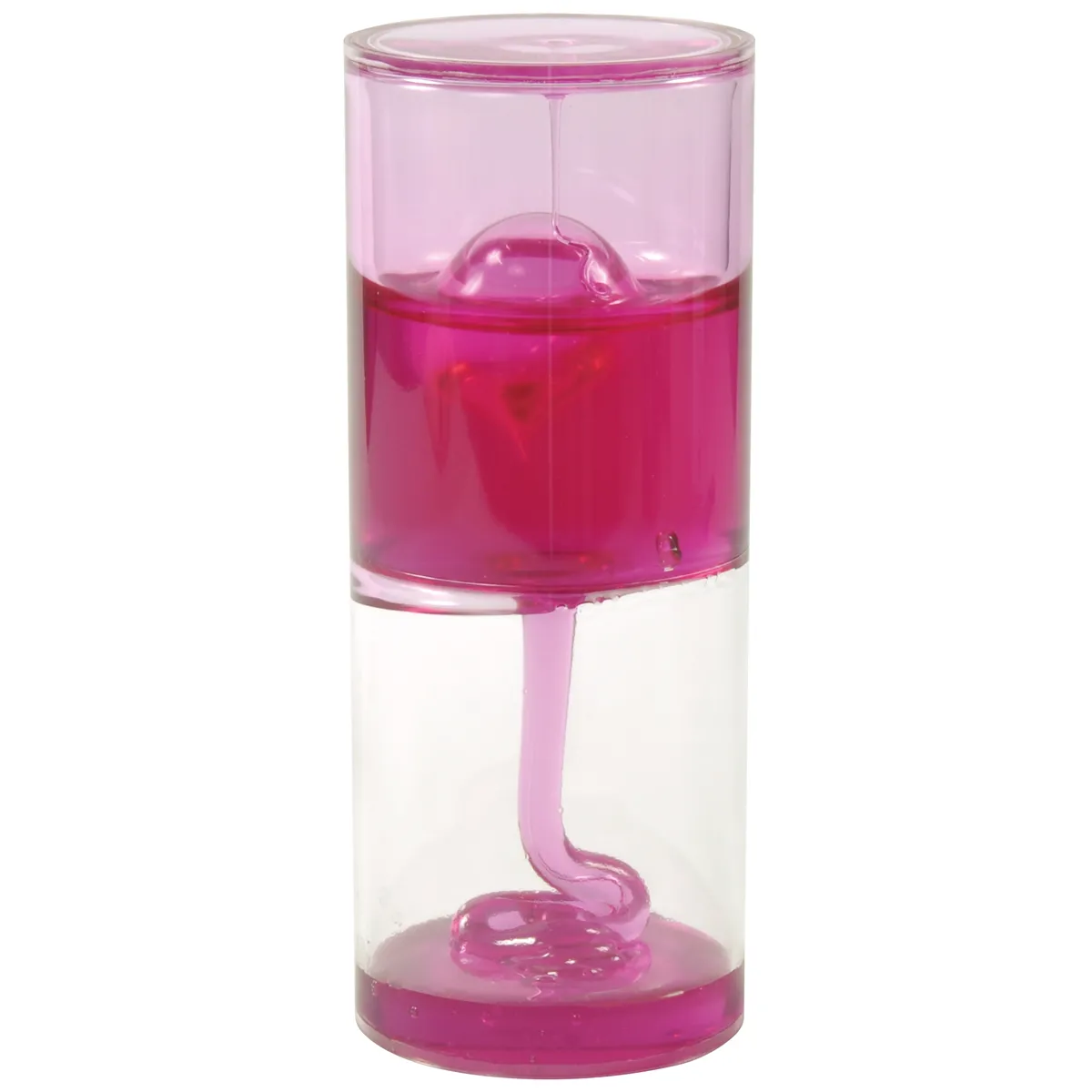 Kunststoffbehälter, Pink Glasbehälter, Rotierendes Design, Trinkflasche, Siphon-Glas, Gunstick, Vibrier, Pink, Glasbehälter, Aufgießer