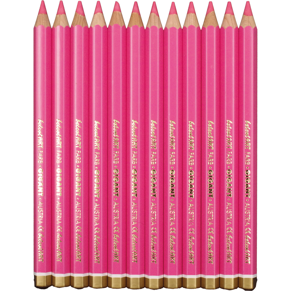 Buntstifte, Rosa, Holz, Rundholz, Schulbedarf