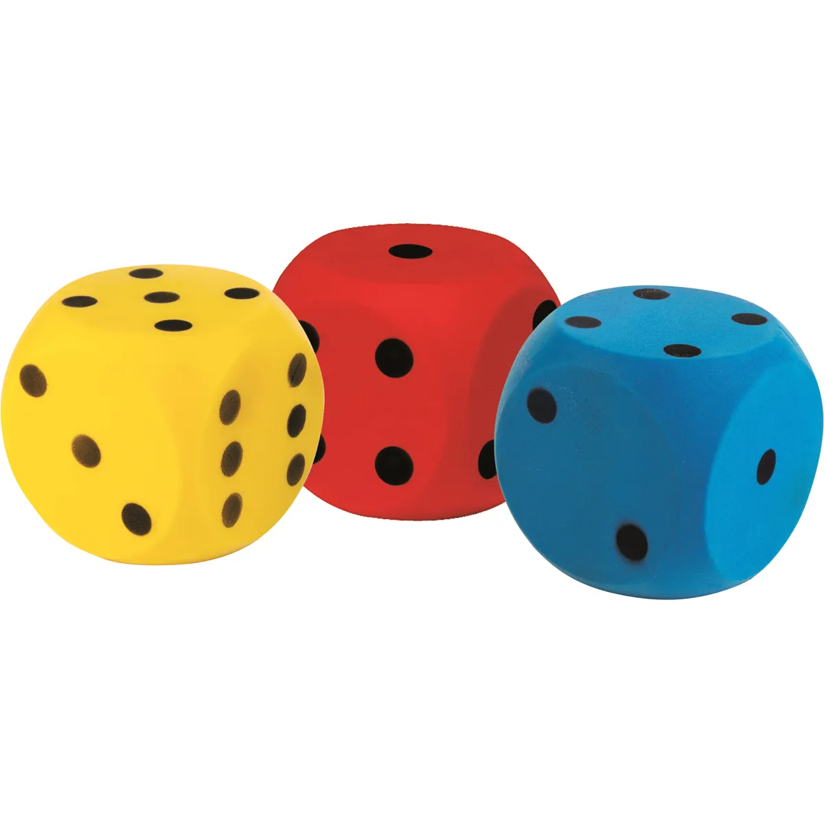 Würfel, Würfelset, Gelb, Rot, Blau, Würfel, Würfelset, Drei Würfel, Gelb Rot Blau, Würfeleigenschaften