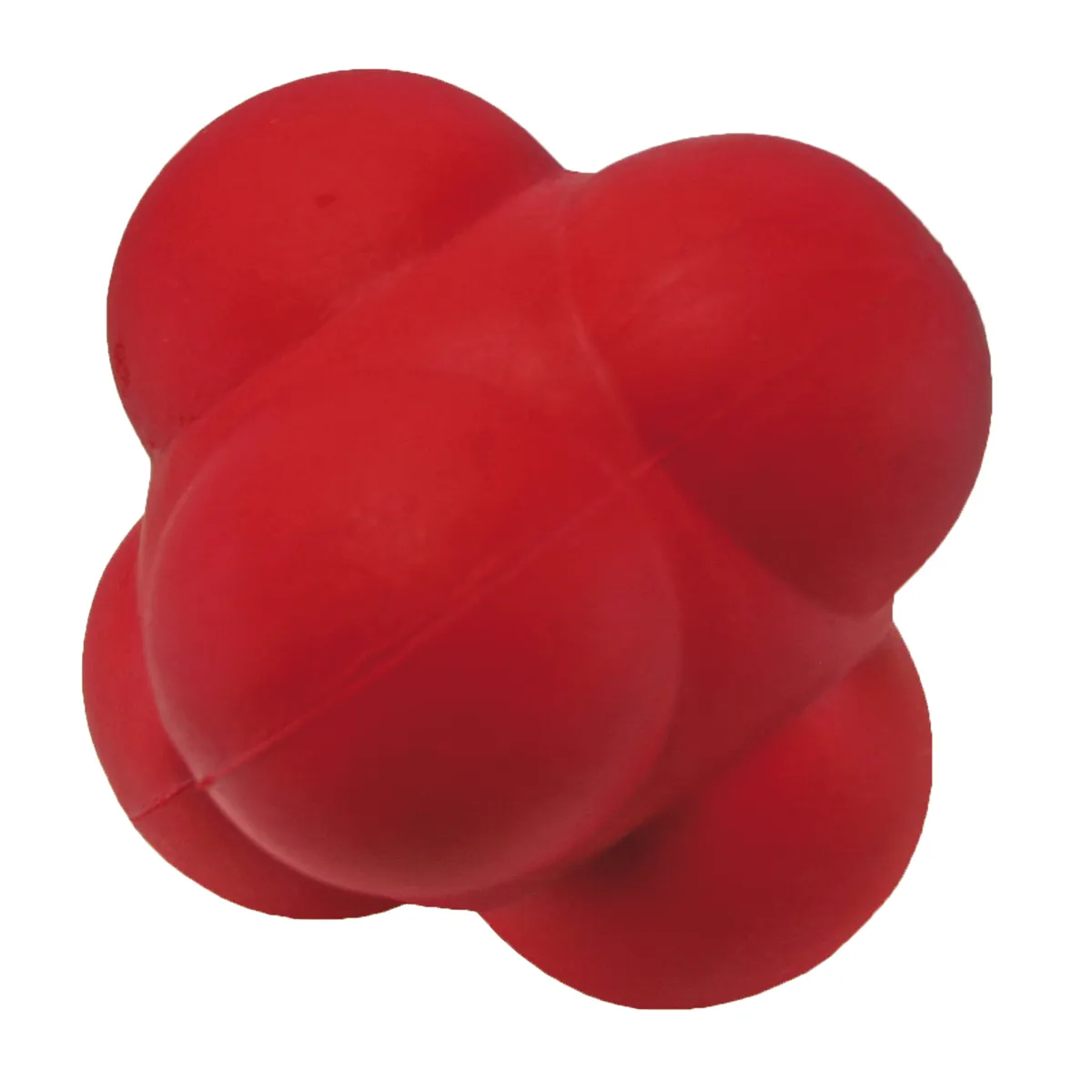 Gummiform, Rot, Kauspielzeug, Hundespielzeug, Beißspielzeug, Kleines rotes Spielzeug, Gummi Spielzeug, Rote Kugel, Knete Form, Gummi Ball