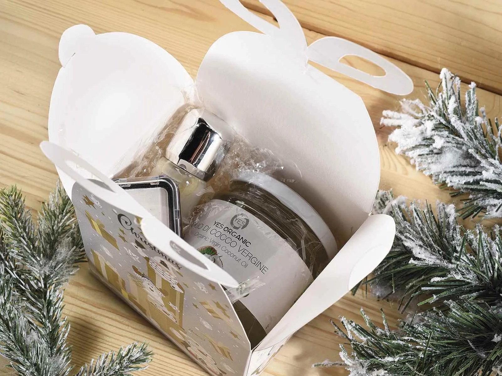 Papier Geschenkbox Weihnachten