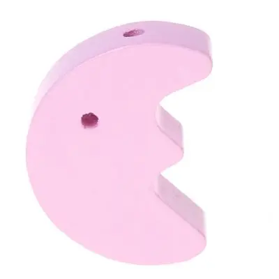 Moon motif bead pink 215 in stock 