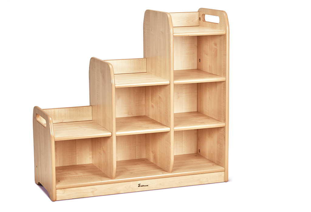 Holzregal, Aufbewahrung, Kinderregal, Stapelschrank, Naturholz, Kinderregal, Holzregal, Stockregal, Mehrstufiges Regal, Naturholz, Holzregal, Wandregal, Holzaufsatzregal, Kinderregal, Regal mit Stufen