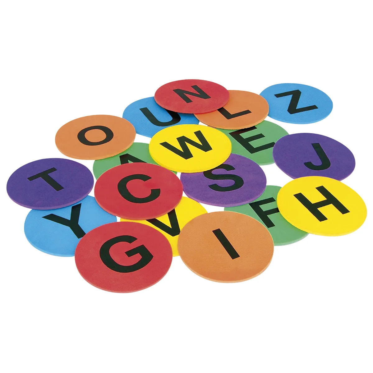 Buchstabenaufkleber, Alphabet Sticker, Buchstaben-Labels, Alphabetische Sticker, Buchstabenkarten, Alphabet-Magneten, Bunte Scheiben, Buchstaben-Set, Bildungs-Spielzeug, Magnetische Buchstaben