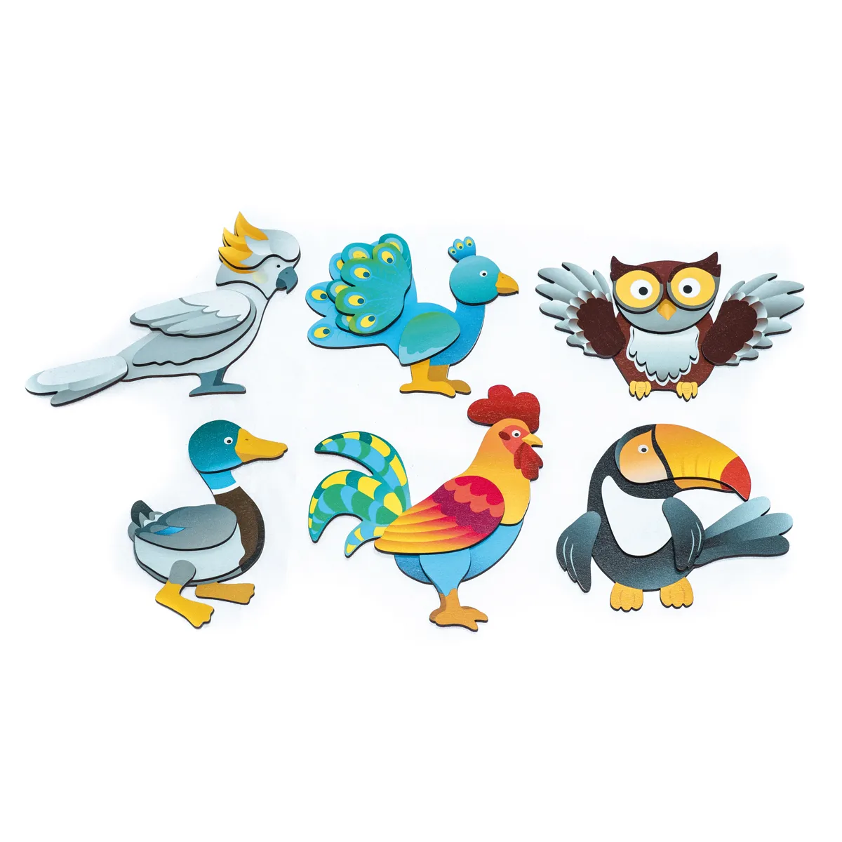 Tierfiguren, Vögel, Huhn, Pute, Ente, Tierfiguren, Pfade, Vögel, Huhn, Kanarienvogel