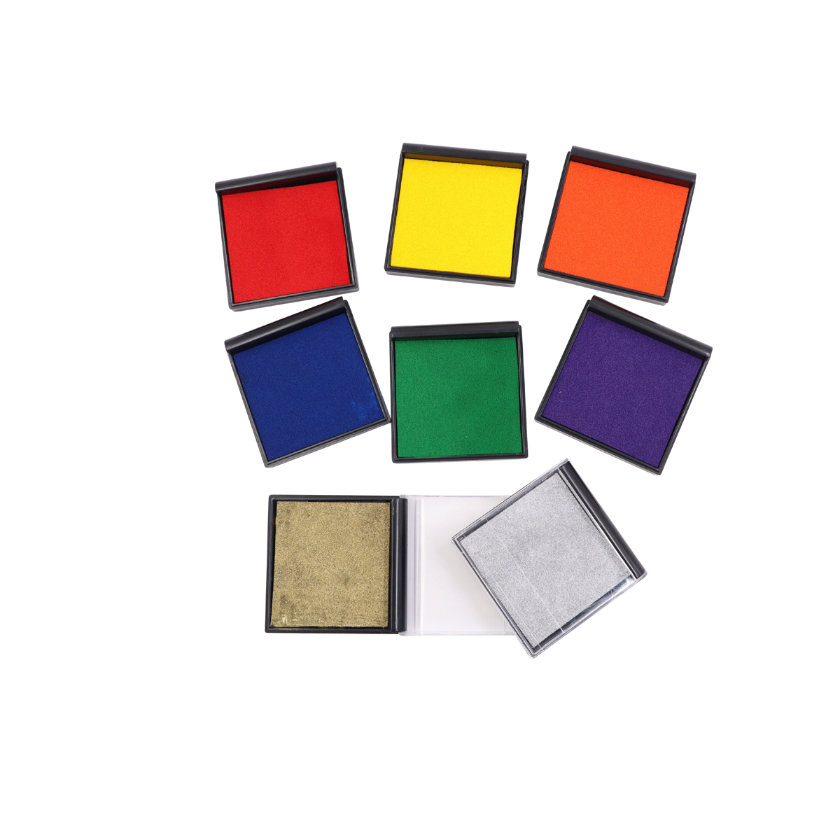 Kunst-Akzente, Makeup-Palette, Farbenpalette, Pigment-Set, Lidschatten-Gründe, Make-up, Gesichtspuder, Farbenpalette, Puderpigment, Lidschattenpalette