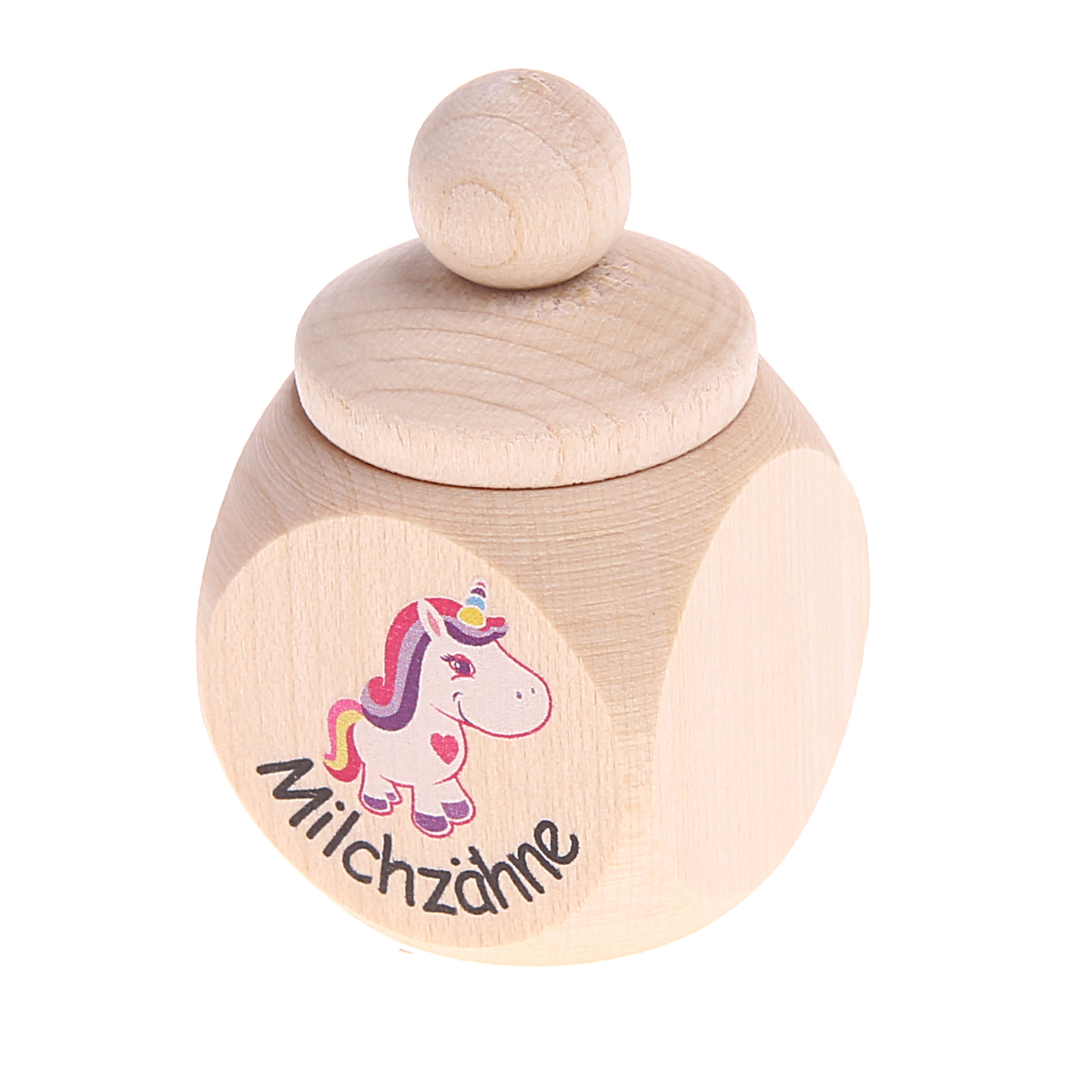 Milchzahndose Einhorn Pink