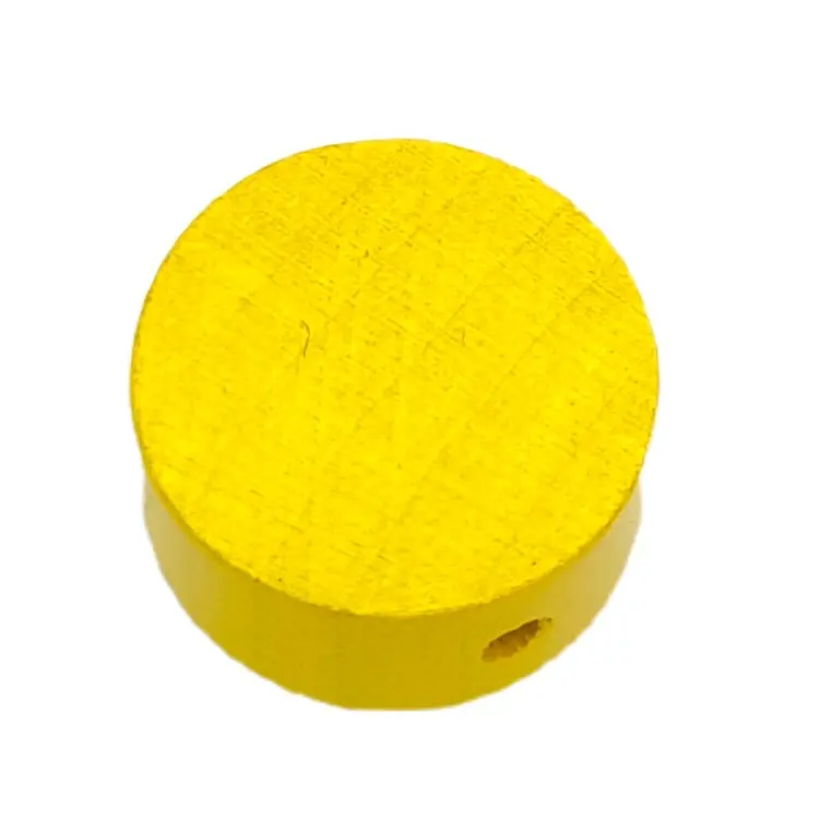Blank disk 20 mm without print yellow 1008 in stock 